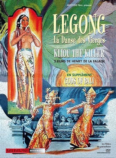 Henry De La Falaise Collection 3 Films Legong Dance Of The Virgins Kliou The