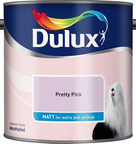 Dulux Paint Pretty Pink Matt