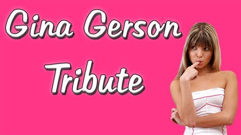 Gina Gerson Aka Doris Ivy Tribute NSFW YouTube