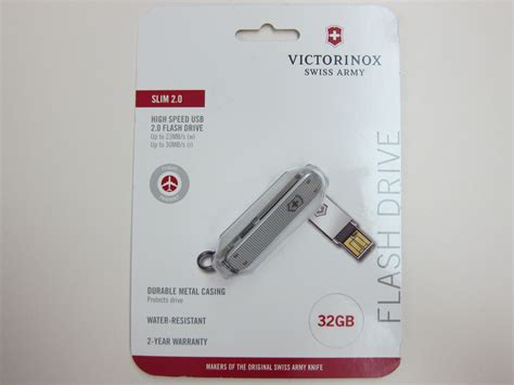 Victorinox Swiss Army Slim Usb 20 Flash Drive 32gb Blog
