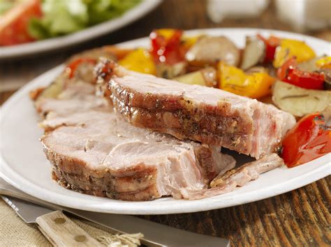 Cover it with the lid and place it on the center rack of the oven. Roasted Pork Tenderloin and Vegetables is a Simple One ...