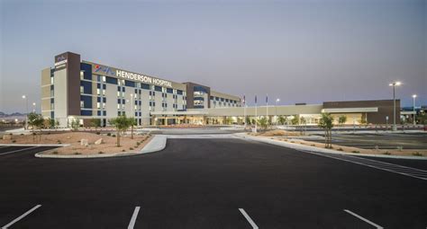 Henderson Hospital Opens In Las Vegas Medical Construction And Design