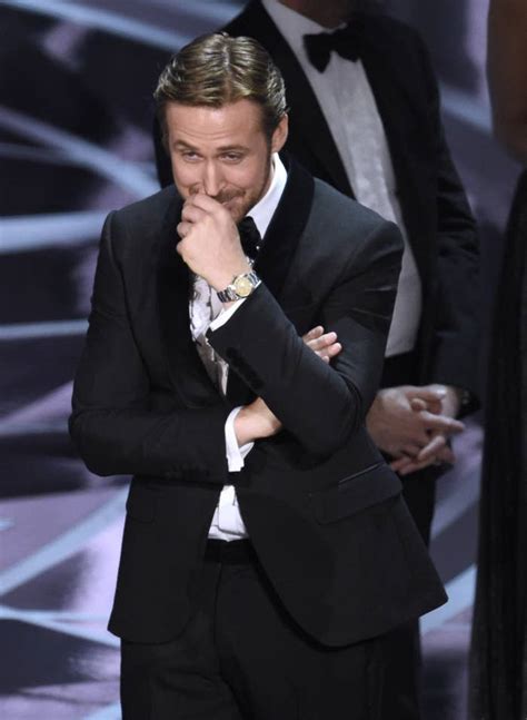 Ryan Gosling Finally Explained Why He Couldnt Stop Laughing During The Disastrous Oscars Mix Up