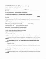 Images of Lease Agreement Forms Free