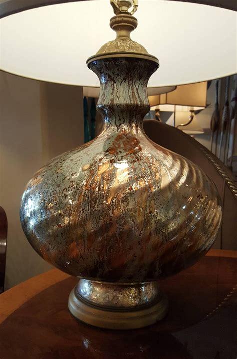 Vintage Mercury Glass Lamp For Sale At 1stdibs
