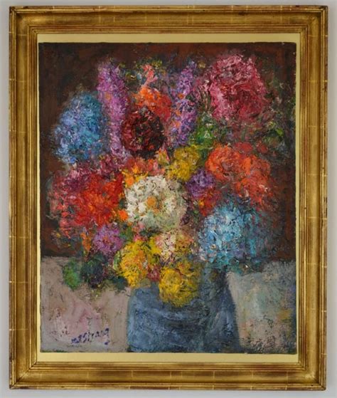 Sold Price Gulvalsummer Bouquet Original Oil Painting By Michael