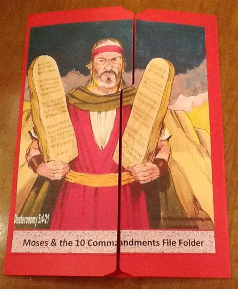 Bible Fun For Kids Moses And The 10 Commandments