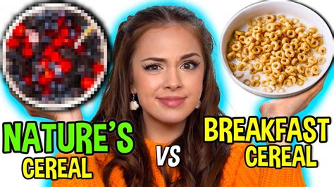 Natures Cereal Is A Real Thing I Tried Trending Tik Tok Breakfast