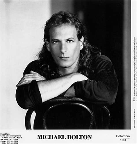 Michael Bolton Vintage Concert Promo Print 1991 At Wolfgangs