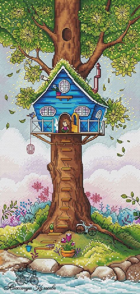 .cross stitch antiques (схемы для вышивки) annie beez folk art (схемы для вышивки) scarlett house (схемы для вышивки) victorian rose needlearts (схемы для вышивки) just stitching (схемы для вышивки) jeannette douglas (схемы для вышивки) praiseworthy stitches (схемы для. House Cross Stitch Pattern PDF Instant Download Tree Cross ...