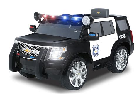 Buy Rollplay Chevy Tahoe Police Suv 6 Volt Battery Powered Ride On