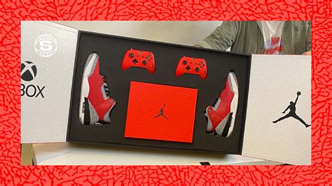 Microsoft And Jordan Brand Custom Xbox One X Air Jordan 3 Retro U