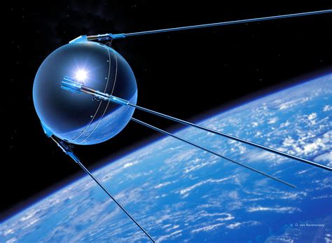 Find the perfect sputnik 1 satellite stock photo. Sputnik 1 Satellite Photograph by Detlev Van Ravenswaay