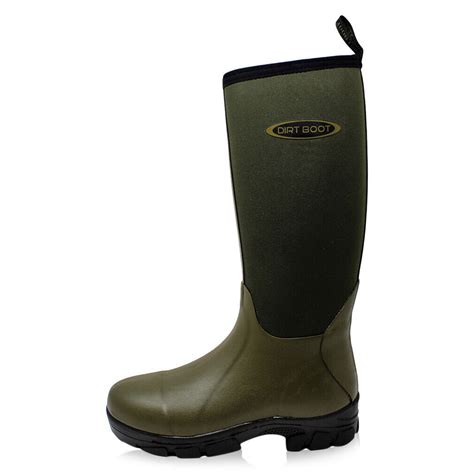 Dirt Boot® Neoprene Wellington Muck Field Fishing Boots® Wellies Ebay