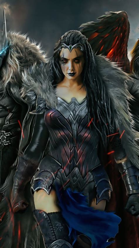 Dark Trinity Batman Wonder Woman Superman Artwork