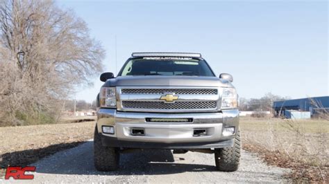 2007-2013 Chevrolet Silverado 1500 20-inch Single Row LED Light Bar
