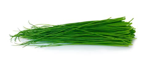 11511922 Beautiful Green Onion Chives Isolated On White De Kruidenaer