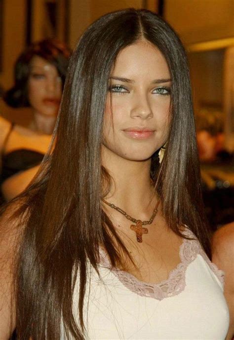 The Most Captivating Celebrity Eyes Women Adriana Lima Hair