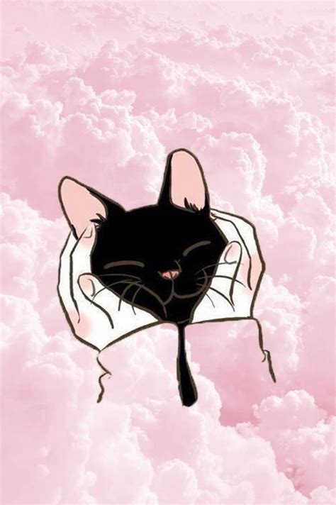 Pin De Randi Tarillion En Black Cats Gato Estético Fondos De Gato