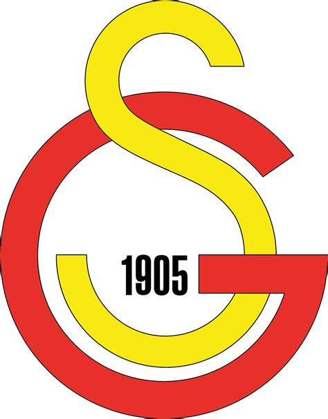 Galatasaray Typography 1905 Football Logo Football Club Soccer Teams