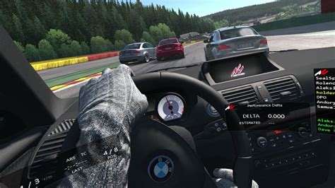 Assetto Corsa Oculus Rift CV1 Online Gameplay BMW 1M Spa YouTube