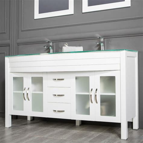 We did not find results for: Jersey City 60 inch White Double Sink Bathroom Cabinet ...