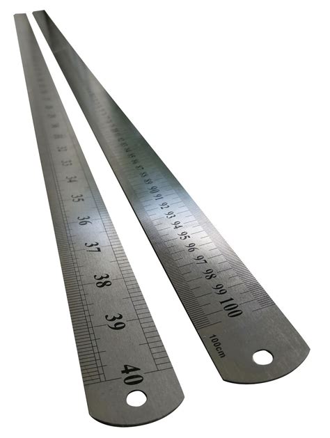 buy large one meter ruler 1m metal steel 40 measure rule 100cm 1000mm craft cutting with