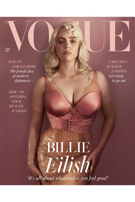 Billie Eilish Revealed Her Secret Tattoo In British Vogue Cover