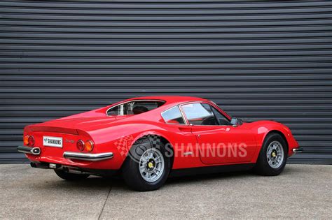 Dimensions, wheel and tyres the dino 246 gt was an evolution of the dino 206 gt, with a larger v6 engine and a wheelbase. Ferrari 246 GT Dino Coupe *Amended* Auctions - Lot 81 - Shannons