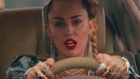Miley Cyrus Releases New Music Video For Mark Ronson Song Nothing