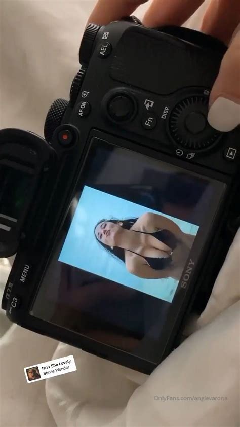 Angie Varona Bikini Selfies Video Leaked Leaked Image