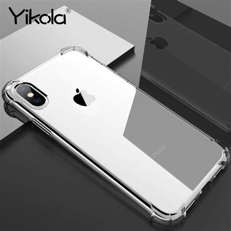 Super Shockproof Clear Case For Iphone 7 6 8 Plus X Luxury Slim