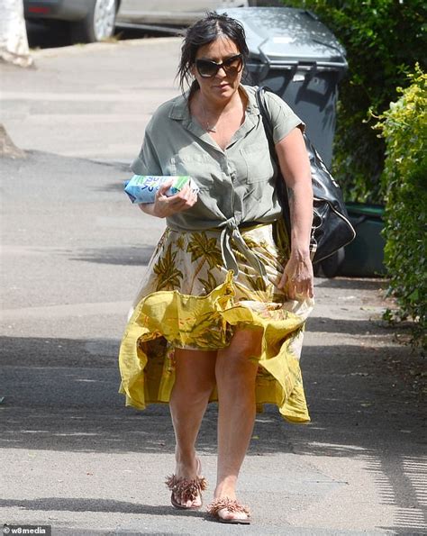 Eastenders Jessie Wallace Steps Out In A Floaty Yellow Skirt As She