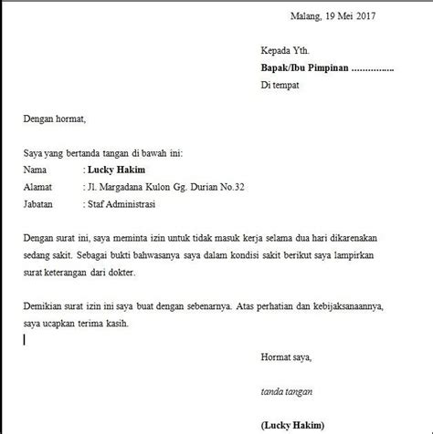 Cara Membuat Surat Pernyataan Masuk Sekolah - Paud Berkarya