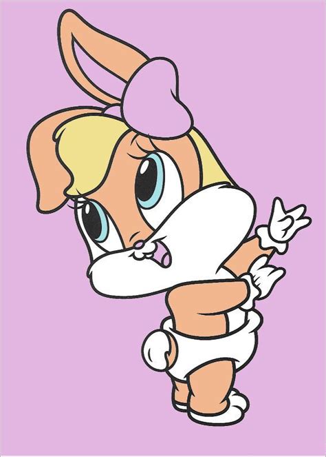 Baby Lola Bunny Baby Lola Bunny Color By Stockingsama Baby Coloring