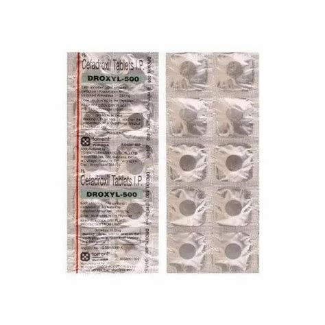 Cefadroxil Droxyl 500 Tablet 5 X 2 Tablets Treatment Bacterial