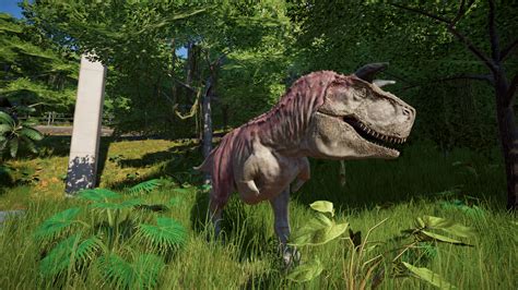 Disney Carnotaurus At Jurassic World Evolution Nexus