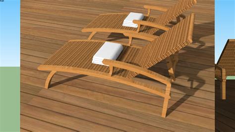 Poolside Lounge Chairs 3d Warehouse