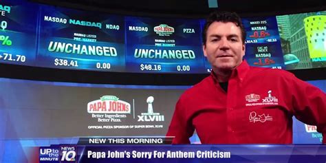 Papa Johns Apologizes For Ceos Criticism Of Anthem Protests