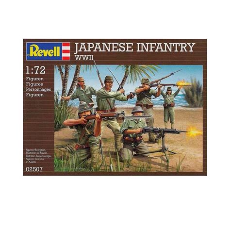 Revell Rv02507 172 Wwii Japanese Infantry