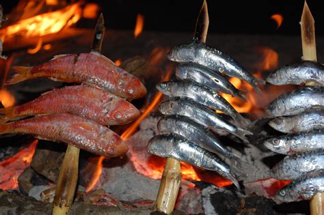 Free Images Food Seafood Fire Fish Cuisine Invertebrate Spain