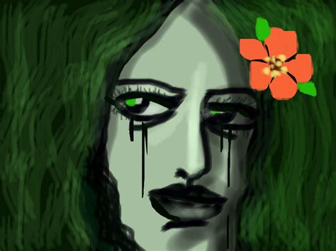 Sad ← A Portrait Speedpaint Drawing By Sketchpad Queeky Draw And Paint
