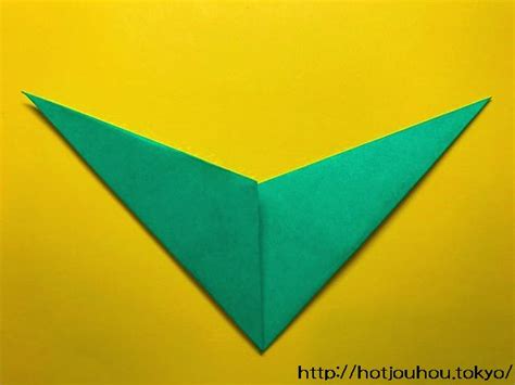 折り紙 あさがおの花の蕾（立体） 折り方（niceno1）origami flower morning glory bud tutorial. チューリップの折り紙♪平面で一番簡単な折り方^^葉っぱの折り ...