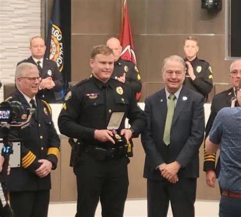Fargo Officers Firefighters Honored For Actions During And In The