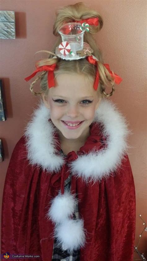 Cindy Lou Who Costume For Girls Photo 33
