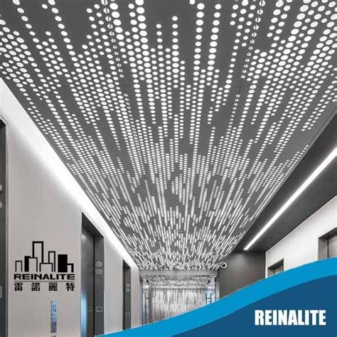 The false ceiling beautiful design is the main focus in workspace decorations. Pin on Aluminum perforated panel (French Client)