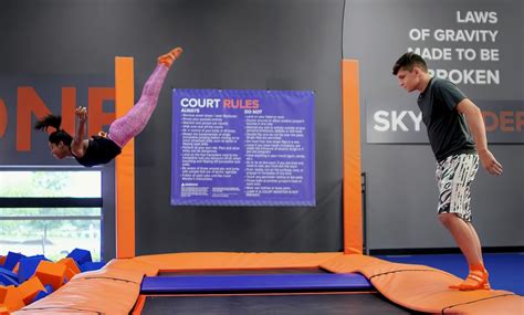 Two Minute Jump Passes Or Jump Around Party At Sky Zone Pensacola Up To Off Lupon Gov Ph