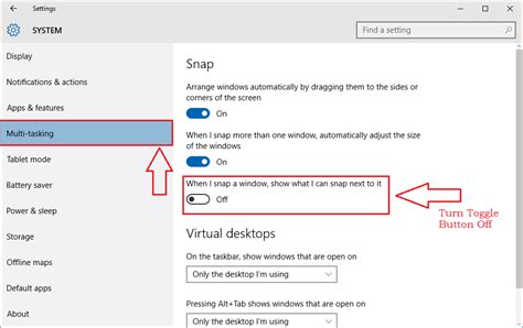 How To Disable Snap Suggestions In Windows 10