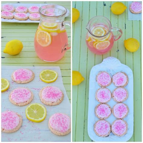 Pink Lemonade Cookies Breezy Bakes