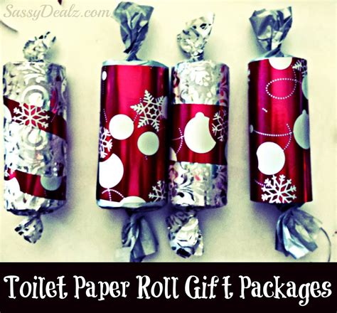 Diy Toilet Paper Roll Christmas T Boxes Packages For Kids